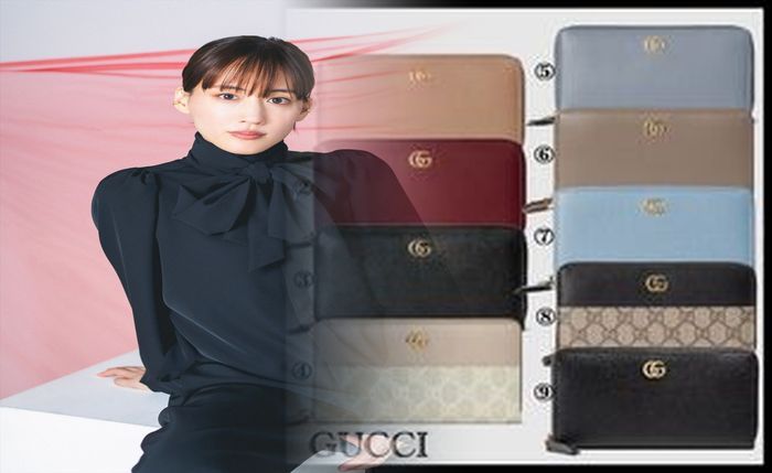 グッチ 財布 三 つ折り レディース