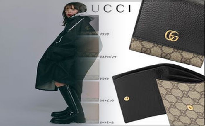 gucci 財布 二 つ折り アウトレット