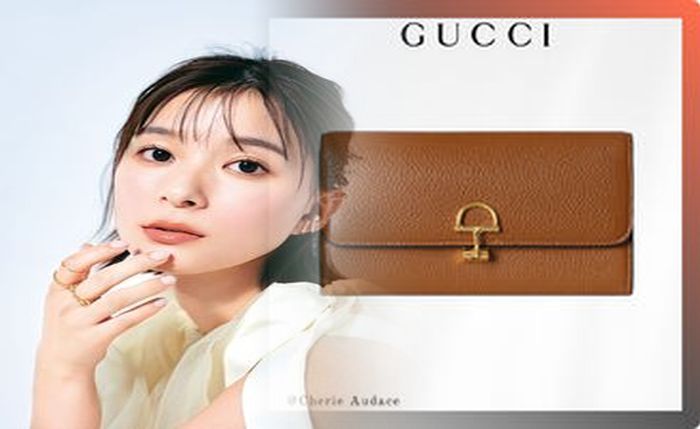 gucci さくらんぼ 財布 中古