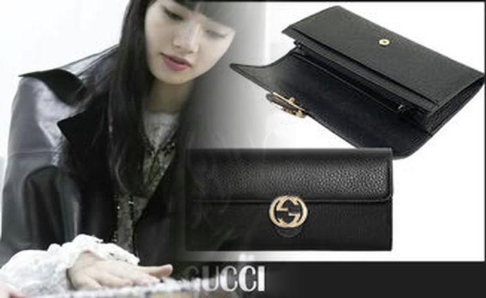 グッチ 財布 ピンク ベージュ