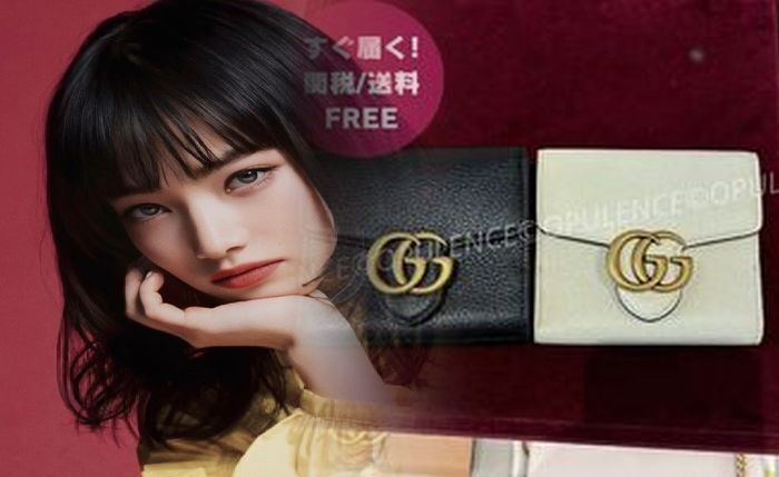 gucci さくらんぼ 財布 中古