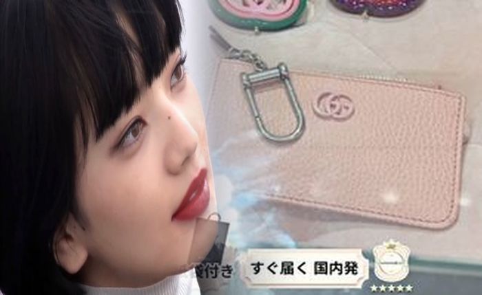 gucci カード ケース 財布 として