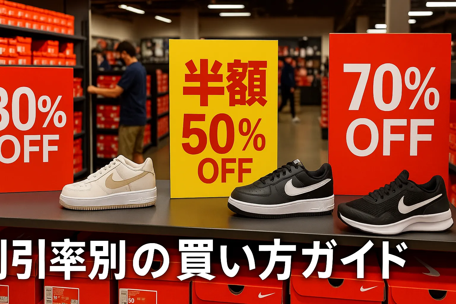 6. 割引率別の買い方ガイド｜30％・半額・70％OFFの狙い方.webp