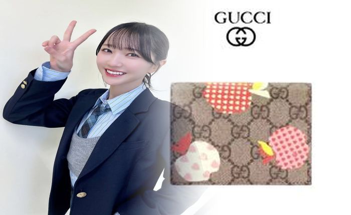 gucci さくらんぼ 財布 中古
