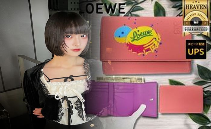 ロエベ 財布 レディース 三 つ折り