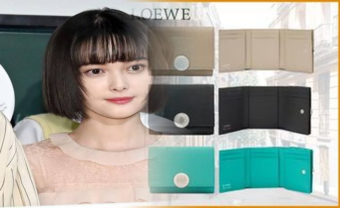 ロエベ 財布 トライ フォールド