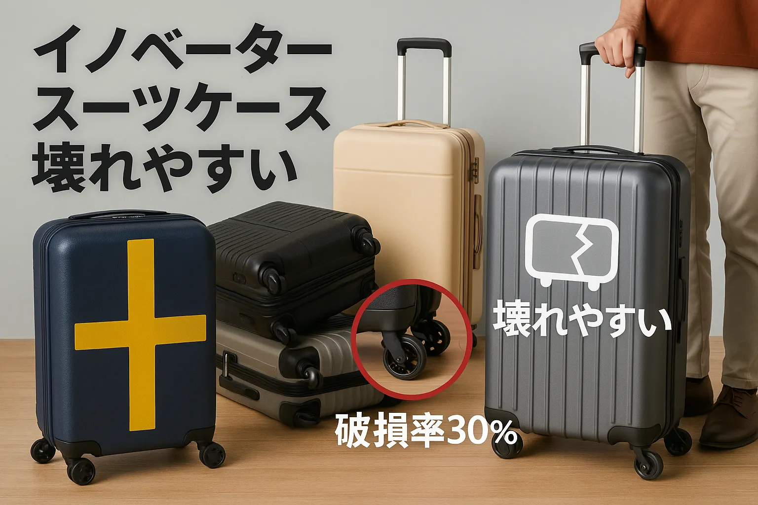 イノベーターのスーツケースは本当に壊れやすい？耐久性の真実・モデル別比較・人気色・修理保証・購入ガイド完全解説【2025年11月最新版】