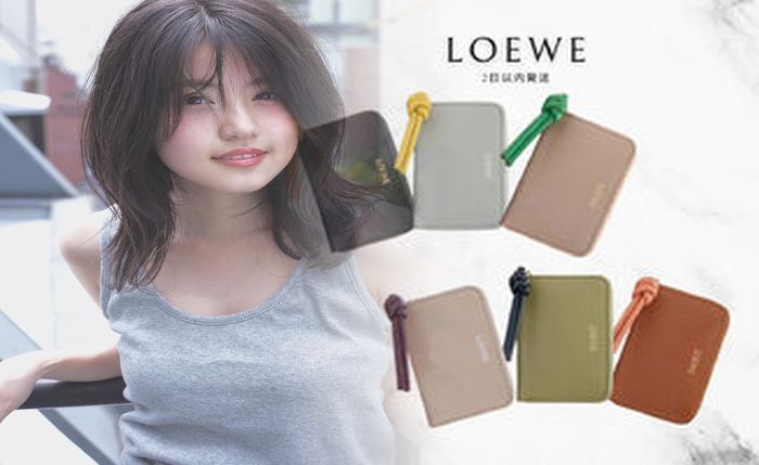 ロエベ 財布 二 つ折り レディース