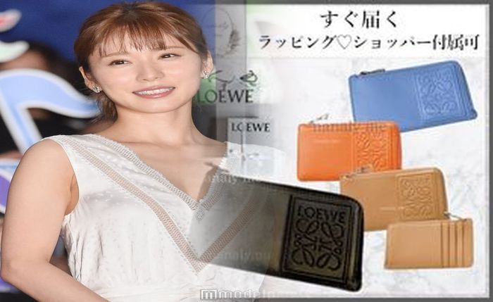 ロエベ 財布 トライ フォールド