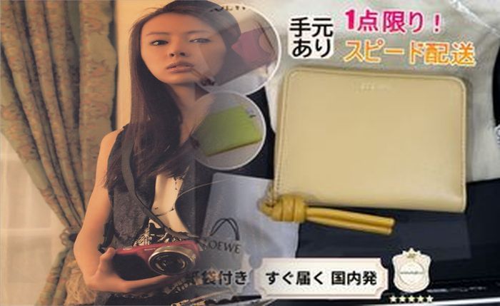 ロエベ 財布 コンパクト ジップ