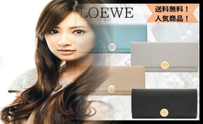 ロエベ 財布 ラウンド ファスナー