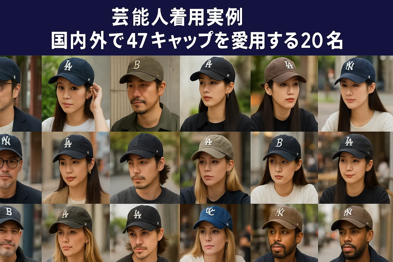 3. 芸能人着用実例｜国内外で47キャップを愛用する20名.webp