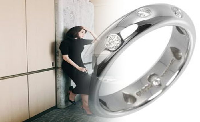 ティファニー 925 750 リング