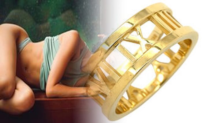 ティファニー ローズ ゴールド リング