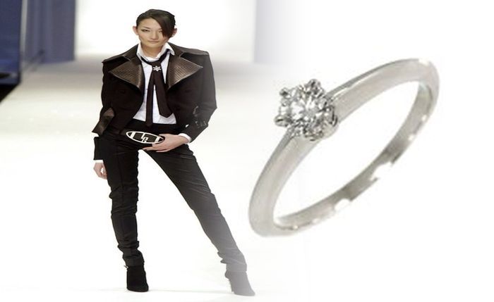 ティファニー マリッジ リング プラチナ