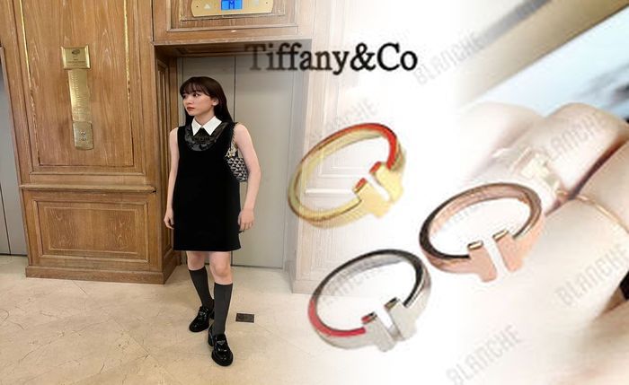 ティファニー インフィニティ バンド リング