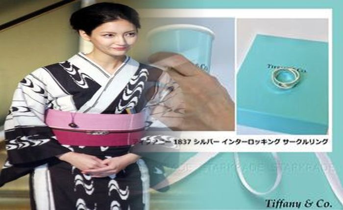 安室 奈美恵 指輪 ティファニー インフィニティ