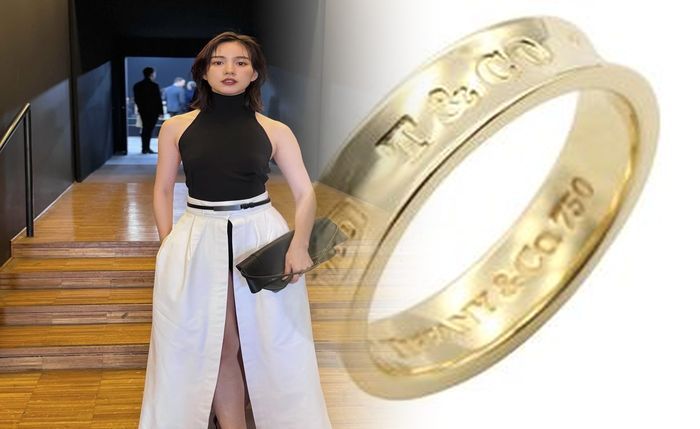 ティファニー トリプル ラビング ハート リング