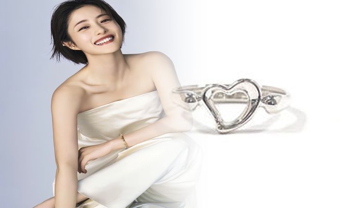 ティファニー ペア リング チタン