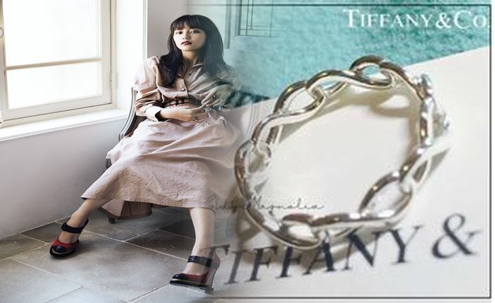 ティファニー 指輪 ピンク サファイア