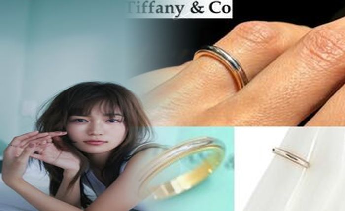 ティファニー ローズ ゴールド リング