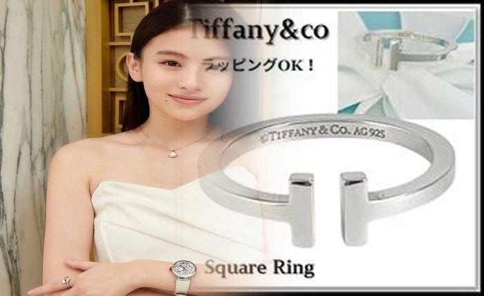 ティファニー メトロ リング 重ね 付け