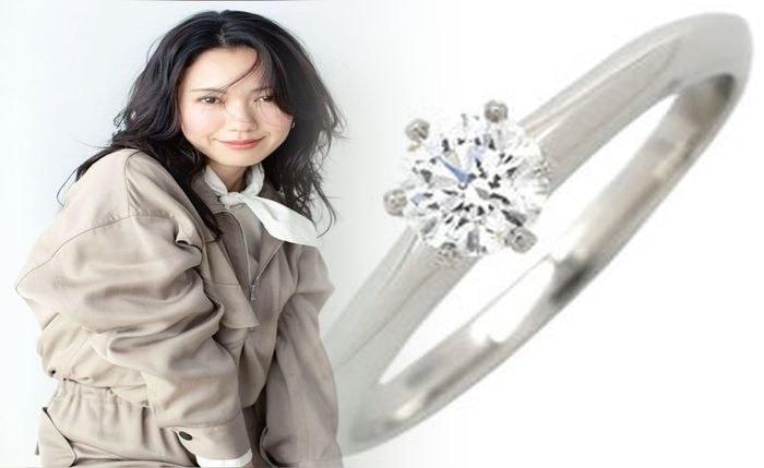 ティファニー エンブレイス エンゲージメント リング