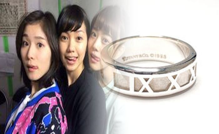 アクア マリン 指輪 ティファニー