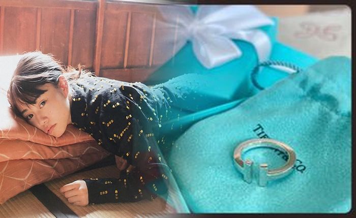 ティファニー 指輪 ピンク ゴールド