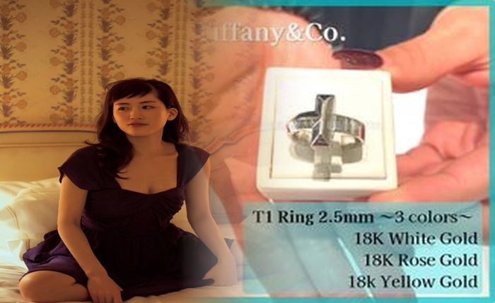 ティファニー t リング ゴールド