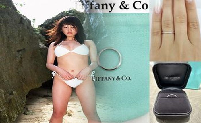 ティファニー 結婚 指輪 ゴールド