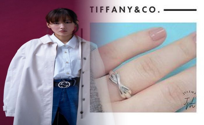 ティファニー 指輪 ホワイト ゴールド