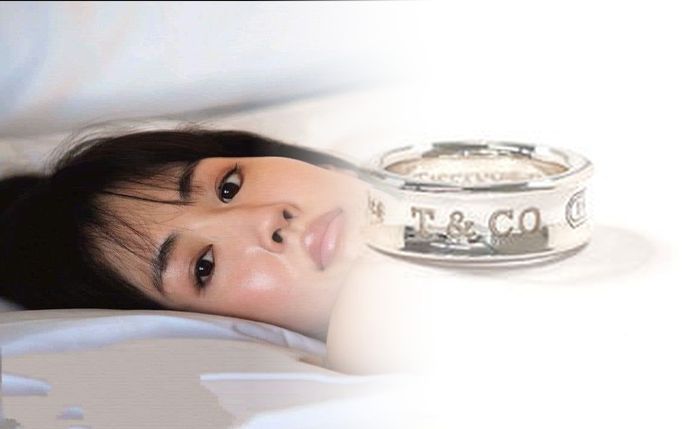 ダブル リング ネックレス ティファニー