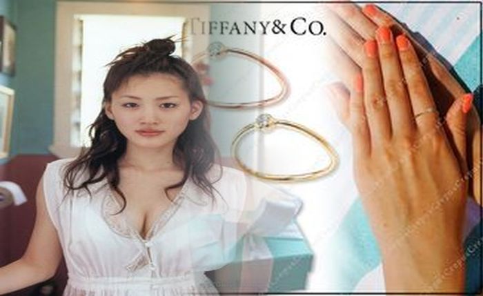 ピンク ゴールド 結婚 指輪 ティファニー