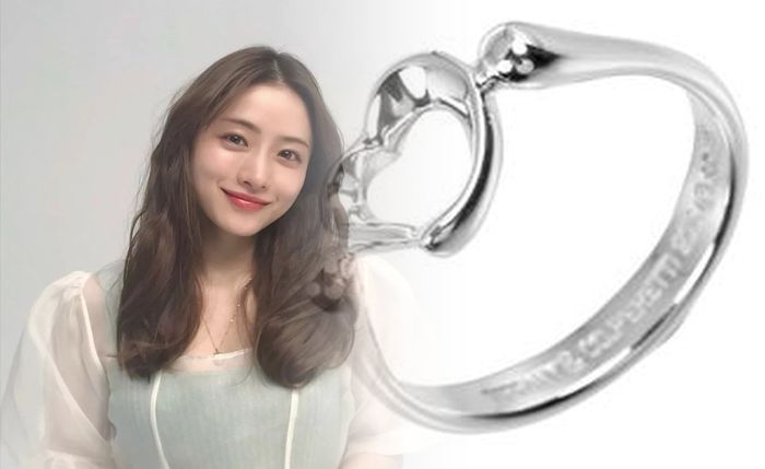 ティファニー オープン ハート 指輪