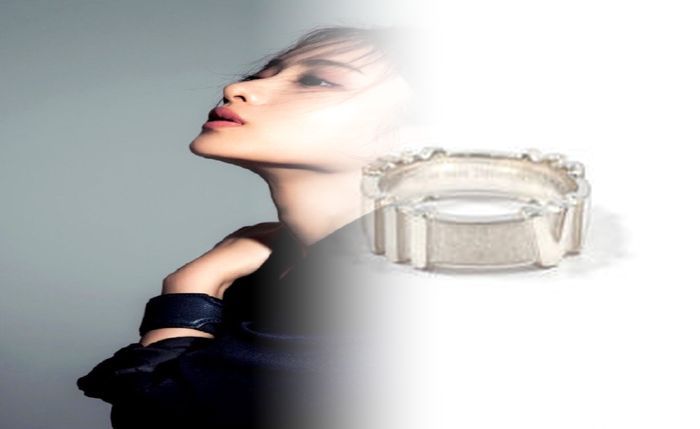 ティファニー リボン リング シルバー