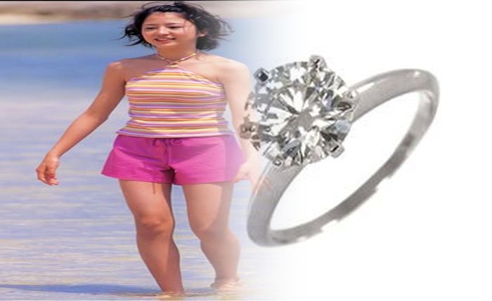 ティファニー 結婚 指輪 9 石