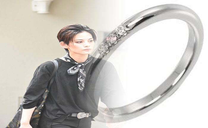 ティファニー リボン リング シルバー