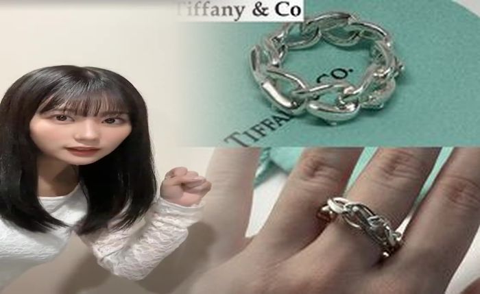 ティファニー ドッツ リング 中古