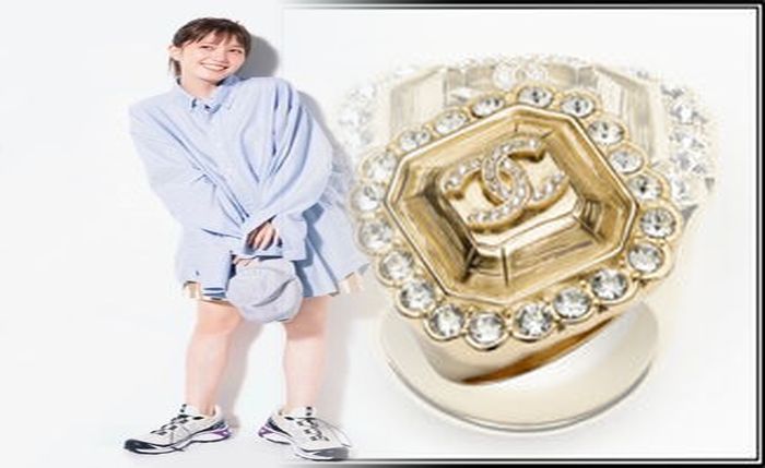 シャネル カメリア ダイヤ リング