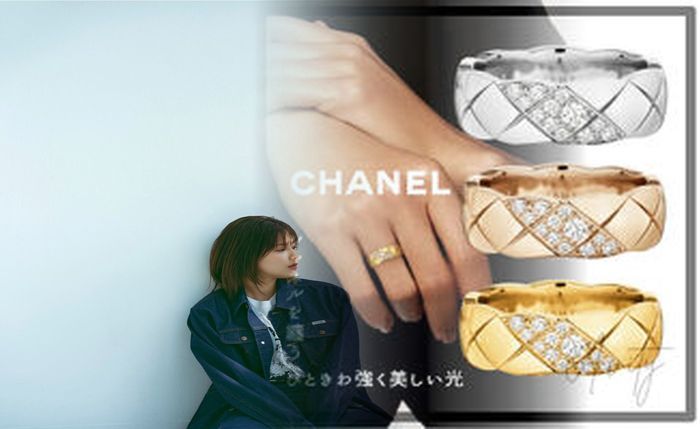 chanel カメリア 結婚 指輪