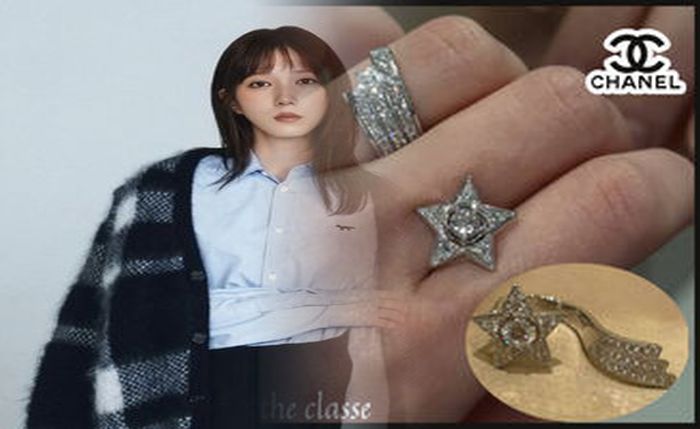 シャネル カメリア ダイヤ リング