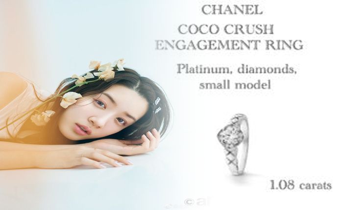 chanel カメリア 結婚 指輪