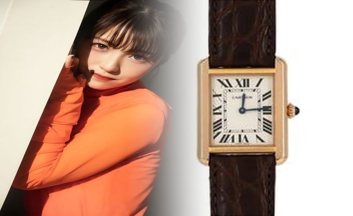 カルティエ 時計 女性 タンク