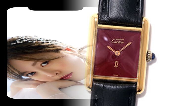 30 代 女性 時計 カルティエ
