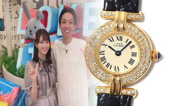 婚約 時計 ペア カルティエ