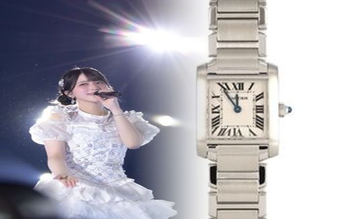 カルティエ 時計 タンク ピンク