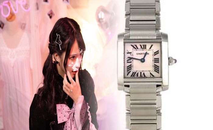 カルティエ 時計 タンク メンズ