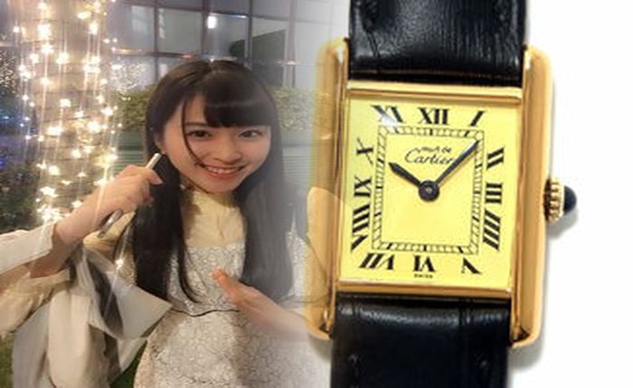 カルティエ 時計 タンク レディース
