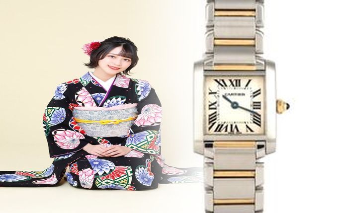 カルティエ 時計 タンク 革